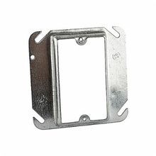 Steel City® 52-C-14-5/8 Outlet Square Box Cover, 4 in L x 4 in W, Steel