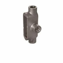 Calbrite™ S60500TE00 Type T Conduit Body, 1/2 in Hub, 8 Form, 5 cu-in Capacity, Stainless Steel