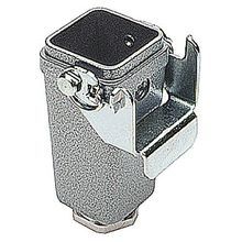 Pos-E-Kon® CH803AMV Double Lever Lock Coupler Hood, Top Entry Position, 3/8 in Entry, Standard Mounting, Die Cast Aluminum Alloy