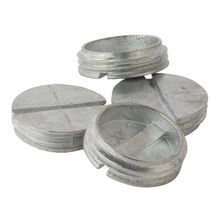 Red Dot® D-PAK® DPLG-2 Close-Up Plug, For Use With: Weatherproof Metallic Box, Zinc