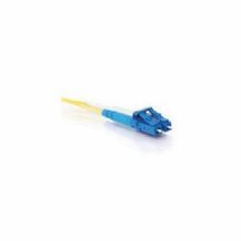 Quiktron® 810-LL7-009 Value Series Duplex Singlemode Fiber Jumper Cable, 10 Fibers, 9 um Core, 3 m L, Yellow