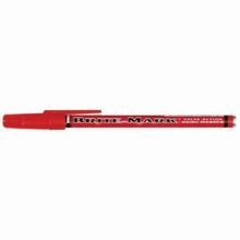 Dykem® BRITE-MARK® 41002 General Purpose Permanent Paint Marker, Fine Tip, Aluminum, Red