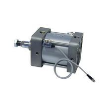SMC® NCA1B325-0300 Basic Medium Duty Single Tie-Rod Standard Air Cylinder, 3-1/4 in Cylinder Bore, 3 in Stroke Length, 196/2074 lb Maximum Force, Double Acting Cylinder Action