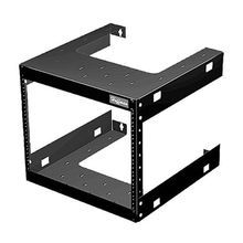 Hoffman VELCRO® E19FWM20U20 Fixed Wall Mount Rack, 37 in H x 18.31 in W x 20 in D, 150 lb