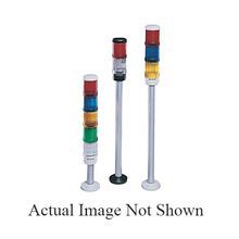 Allen-Bradley Control Tower™ 855EC-B24Y3Y5Y4P1 Full Voltage Modular Stack Light Module With Sounder, 24 VAC/VDC, LED Lamp, Surface Mounting, Amber/Green/Red