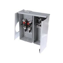 Siemens Fastfax™ MM0202B1200R 1-Phase Ringless Meter Main Load Center With Breaker, 120/240 VAC, 200 A, 22 kA Interrupt