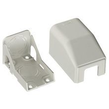 Wiring Device-Kellems PT12CA Standard Conduit/Ceiling Fitting With 1/2, For Use With PremiseTrak® and PlugTrak® Non-Latching Non-Metallic Raceways, Extruded PVC