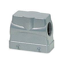 Pos-E-Kon® SH116HMV Double Lever Lock Post Hood, Side Entry Position, 1 in NPT Entry, Standard Mounting, Die Cast Aluminum Alloy