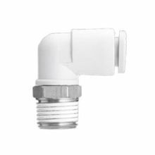 SMC® KQ2L08-03AS 90 deg Union Elbow, Elbow, 3/8 in, Male BSPT End Style, PBT