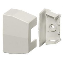 PREMISE WIRING PW2RED Extruded Non-Metallic Latching Standard Raceways Reducer, For Use With WallTrak® Latching Non-Metallic Raceways, 6.5 in L x 4 in W x 1.3 in H, Off-White