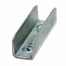 B-Line B766-22 Straight Strut Joiner, 2 Holes, 4-1/2 in L x 12 ga THK, Cast Aluminum
