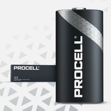 Duracell® PC123 Procell High Power Lithium 123 Battery, 3V, 1550 mAh, 12 PK