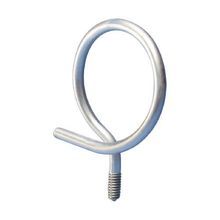 Caddy® 2BRT32 Threaded Bridle Ring, 2 in Dia Cable, Steel, Electrogalvanized