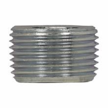 Crouse-Hinds PLG3 Recessed Pipe Plug, 1 in For Use With: Threaded Conduit Hub, Steel, Electro-Galvanized/Polished Chrome