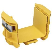 Panduit® QuikLock™ FRBC4X4YL Quick-Connect Coupler, ABS
