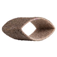PFERD POLIVLIES® 43614 Heavy Duty Surface Conditioning Non-Woven Abrasive Belt, 3-1/2 in Belt Width, 15-1/2 in Belt Length, Medium Grade, Aluminum Oxide Abrasive, Reddish Brown