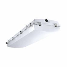 Atlas® ILW98LED4WD ILW Linear Wide Body Low Bay Fixture,) LED Lamp, 120 to 277 VAC, White Housing