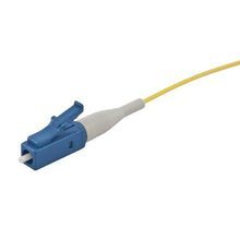 PREMISE WIRING OptiChannel™ FPBKR12LC3M 12-Fiber OM3 Multi-Mode Riser Pigtail Bundle Kit, Plug-In LC End A, 3 m L, 50 micron Conductor, Glass Fiber, Aqua