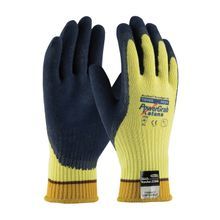 PIP® PowerGrab™ Katana 09-K1700/L Cut-Resistant Gloves, L, Latex Coating, 10 ga DuPont™ Kevlar®/Steel, Knit Wrist Cuff, Resists: Abrasion, Cut, Tear and Puncture, ANSI Cut-Resistance Level: A4/4