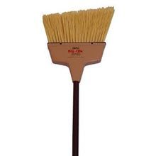 Zephyr® 34068 BIGQIK Angle Broom, 13 in W, Tan with Brown Handle, Case of 6