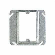 Steel City® 52-C-14 Outlet Square Box Cover, 4 in L x 4 in W, Steel