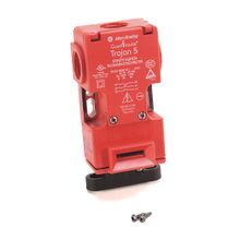 Rockwell Automation Tongue Switch - Trojan 5: Contacts(Safety and Aux): 2 Normally Closed, 1 Normally Open, BBM Preference: Break Before Make, Actuator: Standard, Model Type: Standard, Conduit Entry: M20 Conduit