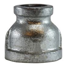 Midland Industries 64434 Pipe Reducing Coupling, 1/2 x 1/4 in Nominal, 150 lb, Malleable Iron, Import