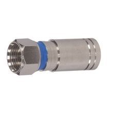 Bryant Electric FRG625 Standard Size Audio/Video Connector, Compression Connector, RG6 Cable