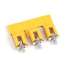 Rockwell Automation Screw Center Jumper, 16 mm Center to Center, 2 Pole, Gray, 1492-J Blocks