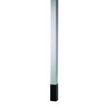 Hubbell Wiring Device-Kellems HBLPPOA Blank Pre-Wired Service Pole, (4) Knockouts Capacity, 4 Outlets, 10 ft 2 in L x 2.13 in W, Aluminum