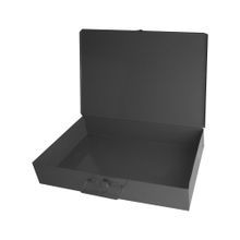 DURHAM MFG® 123-95 Large Steel Compartment Box, 24 Empty, Gray