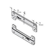 Hoffman POLYPRO™ APOLYFT16 PCRY Replacement Mounting Bracket Kit, For Use With POLYPRO™ NEMA 4X Enclosure, Polycarbonate