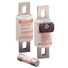 Ferraz Shawmut Amp-Trap® A50P55-4 Current Limiting Fast Acting Semiconductor Fuse, 55 A, 500 VAC, 100 kA Interrupt, Cylindrical Body