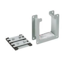 Hoffman F66LN2 F10 Wireway Nipple, 6 x 6 x 2 in, For Use With Type 12 Lay-In Wireway, 14 ga Steel, Gray