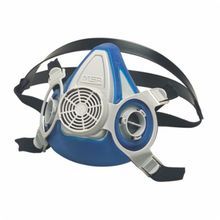 MSA 815448 Advantage® 200LS Respirator, S, Single Neckstrap Suspension, Bayonet Connection, Resists: Fume, Mists and Gas