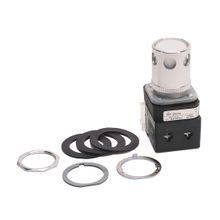 Rockwell Automation 800T-QAH2W Illuminated Pushbutton, 30.5 mm, 1NO-1NC Contact Configuration, Extended Head with Guard Operator, White
