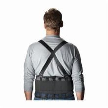 PIP® 290-440L Ergonomic Back Support Belt, L Fits Waist Size: 40 to 44 in, 9 in W, Nylon Mesh, Black, Hook and Loop Closure