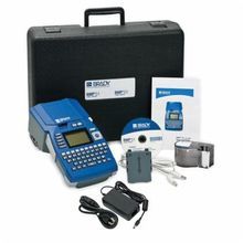 Brady® BMP®51 BMP51-KIT-AC Label Printer Kit, Thermal Transfer Print, 1.44 in Tape Width, 4 to 196 pt in 1 pt Increase Font, LCD Display