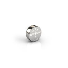 Rayovac® 303/357-1 Coin Battery, Lithium, 1.5 VAC, 165 mAh