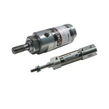 SMC® NCMC106-0150-XC6-X155US No Bumper Standard Air Cylinder, 1-1/16 in Cylinder Bore, 1 in Stroke Length