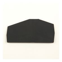 Rockwell Automation End Barrier, Black (Standard), Qty. 50