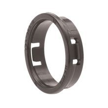 Heyco® 2820 Standard Shorty Bushing, For Use With 1/16 in THK Panel, Nylon, Black