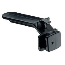 Panduit® Panduct® WR2-C Type G/H Wire Retainer, 1/2 in W, For Use With 2 to 4 in W x 2 to 4 in H Duct, ABS, Black