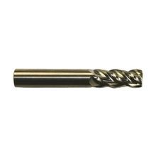 Cleveland® C60074 CEM-V-4R Center Cutting Regular Length Corner Radius End Mill, 3/4 in Diameter Cutter, 1-1/2 in Length of Cut, 4 Flutes, 3/4 in Shank Diameter, 4 in OAL, Bright