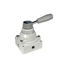 SMC® VH212-N02 VH Body Ported Hand Valve, 1/4 in Nominal, NPT End Style, 1 MPa Pressure, 1.5 Lpm Flow Rate, Die Cast Aluminum Body