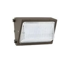 Hubbell® Outdoor Lighting WGH-110L-5K-U-M Type IV Wallpack, LED Lamp, 120 to 277 VAC, Dark Bronze Powder Coated Housing Finish