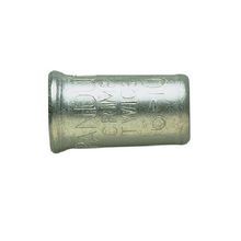 Panduit® Pan-Term® J318-412-T J Series Non-Insulated Wire Joint, 2000 VAC, 18 to 12 AWG Wire, 0.37 in L, Copper Coated Steel