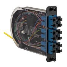 Poli-MOD® PM-L-24-ULC-0-S-01 Loaded Patch and Splice Module, 24 Ports, Fiber