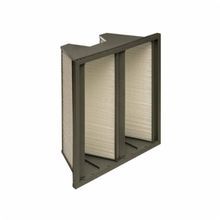 Koch Filter® 111-500-101 DuraMAX™ 2v High Efficiency Minipleat V-Cell Filter, 24 in H x 24 in W x 12 in D, MERV 15 MERV, Domestic