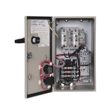 Rockwell Automation 112-C09FBDE1C Class J Eco Fusible IEC Combination Starter, 120 VAC Coil, NEMA 3/4/12/IP66 Enclosure